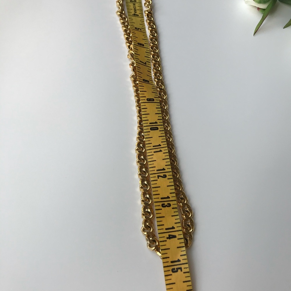 VTG Givenchy Gold Chain Necklace - Picture 7 of 9